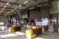 Elevating platforms on air cushions are used for the assembly of heavy components such as engines and axles.