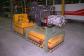 Here the heavy diesel engine is taken to the marriage station on air cushions.