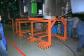 The high stations are equipped with air cushion running gears that enable a time saving of approx. 50% compared with traditional crane transport.