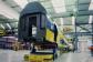 Transporting a double deck coach. The loads are usually between 50 t and 70 t.