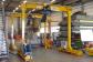 Air cushion crane system for transporting loads weighing up to 15 t.