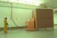 Two containers with radioactive material weighing a total of 40 tons can be transported.