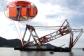 The 800-ton jib of this ship’s crane was placed on air cushion modules, making it easy to move.